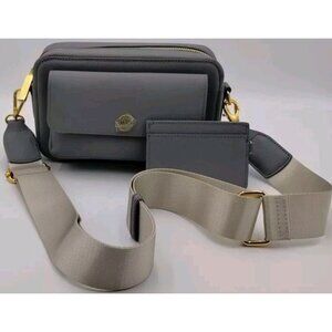 Joy Clean & Chic Saffiano Leather Crossbody Camera Bag With Card Case